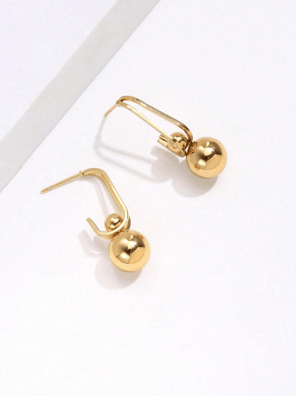 Elle Geo Earrings in 18k PVD Gold Plated