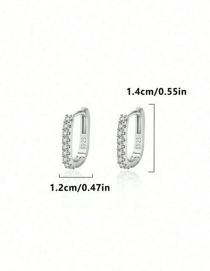 Elle 925 Sterling Silver Earrings