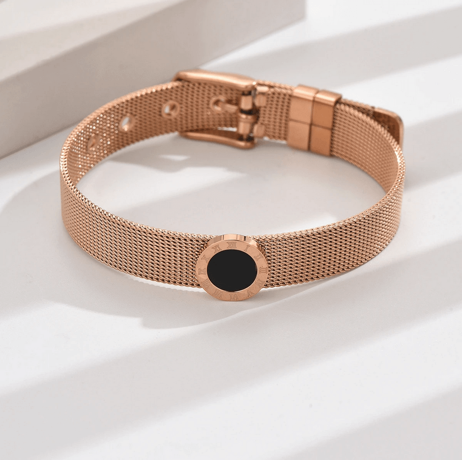 Elle Black Onix Premium Bracelet in 18k Gold Vermeil