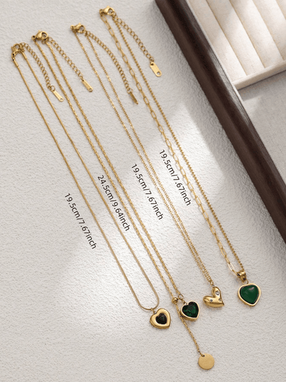 Elle Dainty Necklace in Vermeil Gold Plated