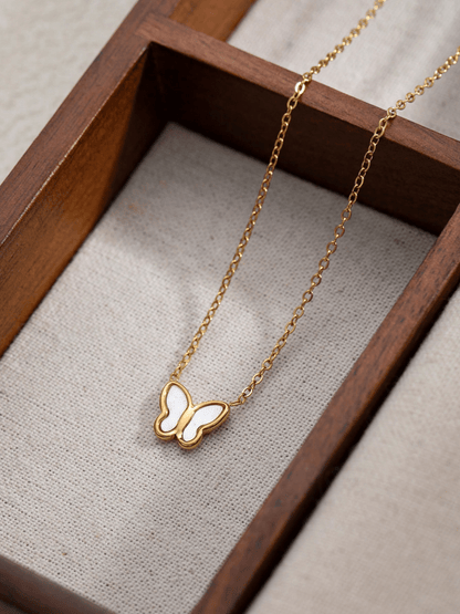 Elle Premium Dainty Necklace in 18k Gold Vermeil
