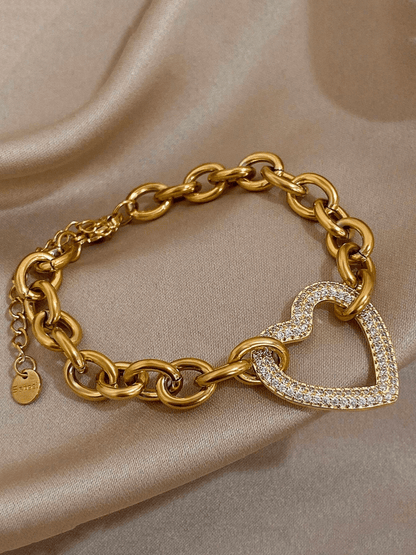 Elle Premium CZ Bracelet in 18k Gold Vermeil