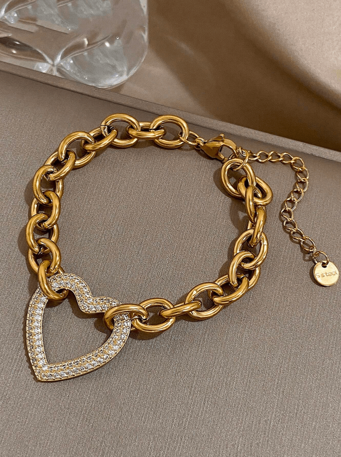 Elle Premium CZ Bracelet in 18k Gold Vermeil