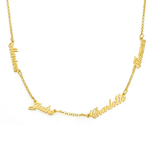 Personalized Cursive Name Necklace #0041