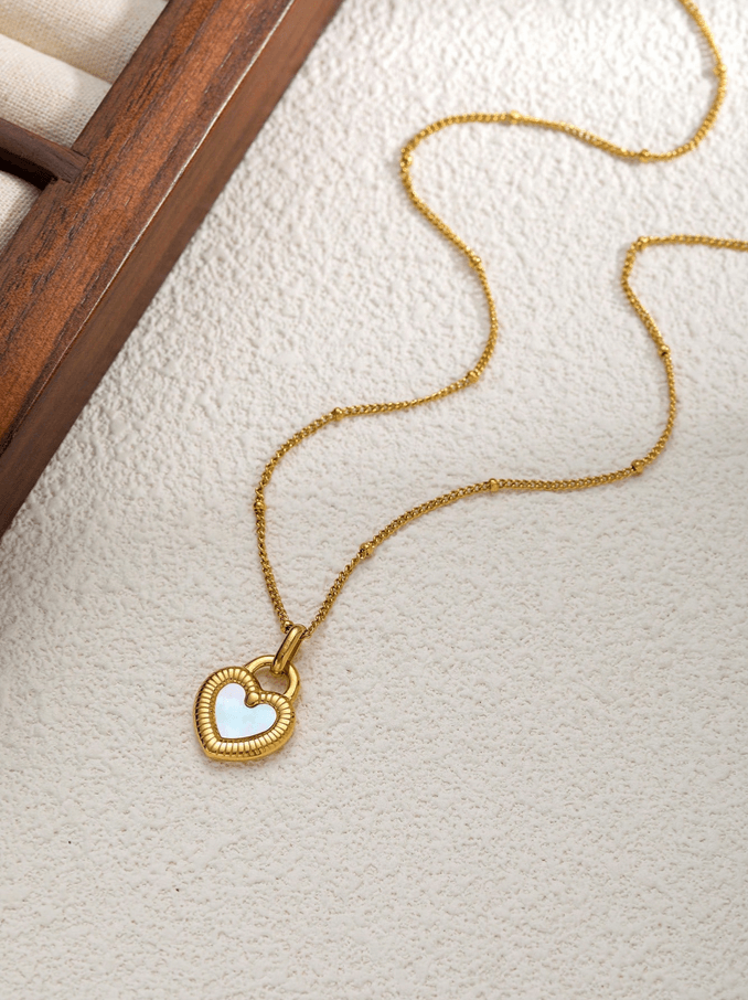 Elle Premium Dainty Necklace in 18k Gold Vermeil