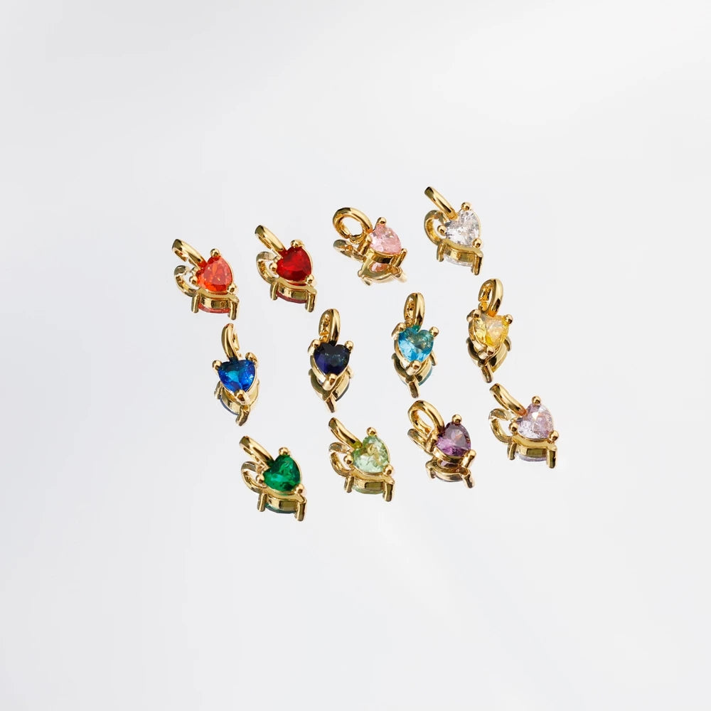 Personalized Name Plate Necklace with Birthstone #0033