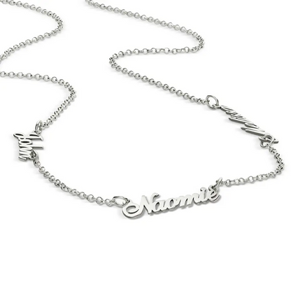 Personalized Cursive Name Necklace #0040